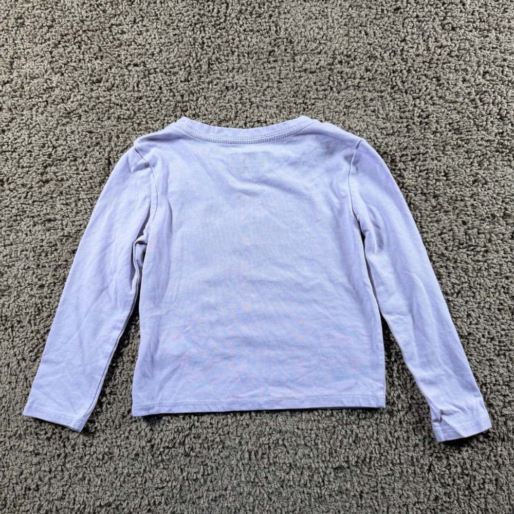 Eddie Bauer Kids XXS 4 Take A Hike Graphic Long Sleeve Tee Shirt outdoor logo - Picture 4 of 5